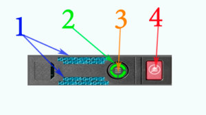 LED индикация жестких дисков HPE Proliant Gen8 Gen9 Gen 10